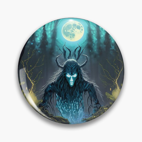 Item preview, Forest guardian, demon, halloween designed and sold by Sunmoonlove.