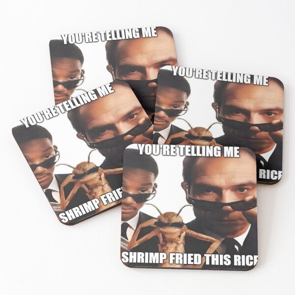 Item preview, You're telling me a shrimp fried this rice?? designed and sold by Meek2TheFuture.