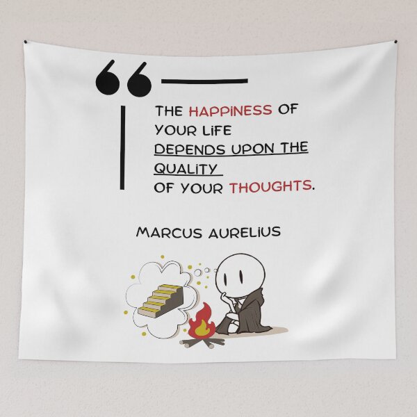 Item preview, Stoic Wisdom: Inspiring Marcus Aurelius Quote designed and sold by sombradelsabio.