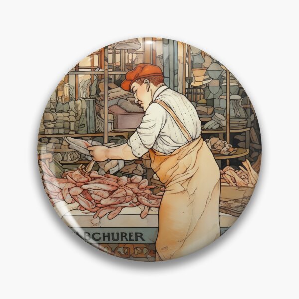 Item preview, Butcher drawing  designed and sold by ComicsFactory.
