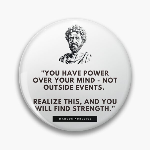 Item preview, Marcus Aurelius - You Have Power Over Your Mind. designed and sold by The Stoic Sigma.
