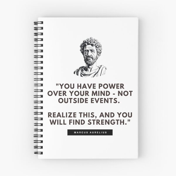 Item preview, Marcus Aurelius - You Have Power Over Your Mind. designed and sold by The Stoic Sigma.