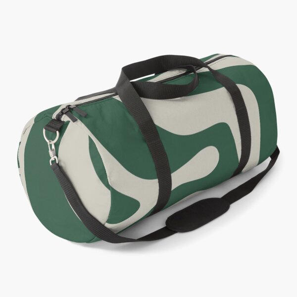 Item preview, Modern Retro Liquid Swirl Abstract Pattern in Forest Green designed and sold by kierkegaard.
