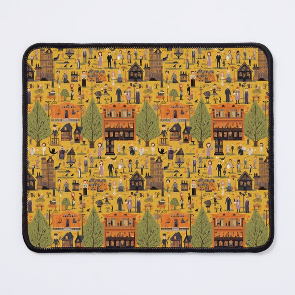 Item preview, Halloween town artwork designed and sold by Violetsandmugs.