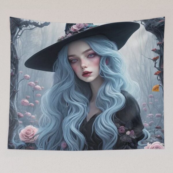 Item preview, WaryTales Blue Witch designed and sold by WaryTales.