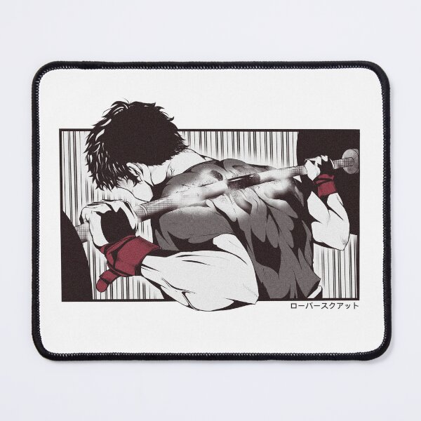 Item preview, Manga panel heavy low bar squat designed and sold by RoninDBC.