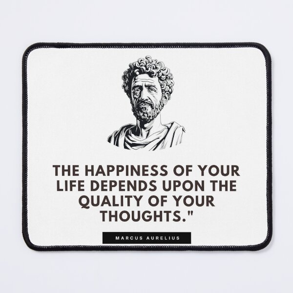 Item preview, The Happiness of Life - Marcus Aurelius designed and sold by The Stoic Sigma.
