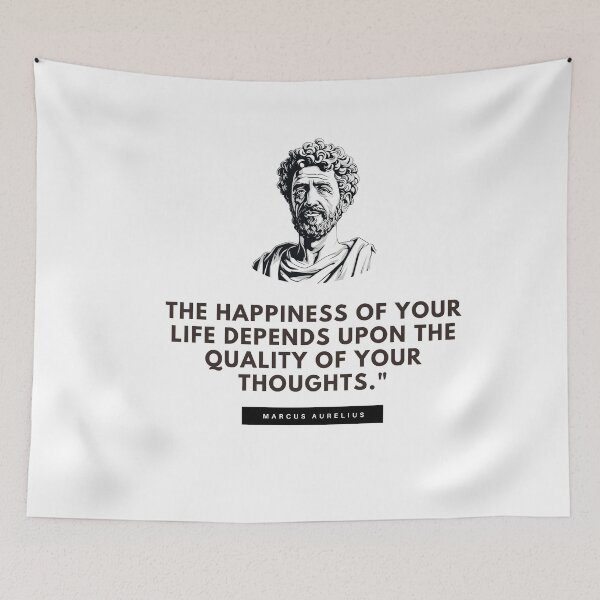 Item preview, The Happiness of Life - Marcus Aurelius  designed and sold by The Stoic Sigma.