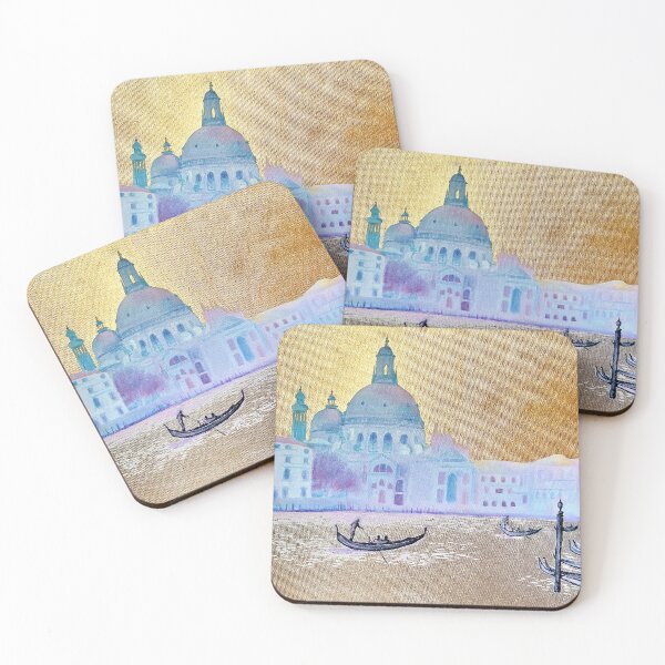 Item preview, Venice cityscape Venice painting Venice canals Venice illustration designed and sold by SyncopeMars.