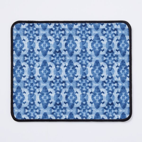 Item preview, Japanese Shibori Pattern indigo blue designed and sold by patterncrow.
