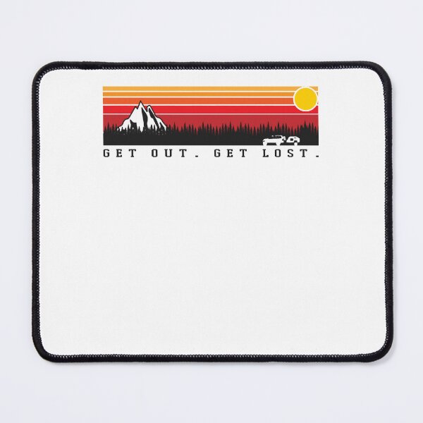 Item preview, 3rd Gen Mitsubishi Montero Pajero and Trailer (Get out. Get Lost. Retro) designed and sold by gregg-chang.