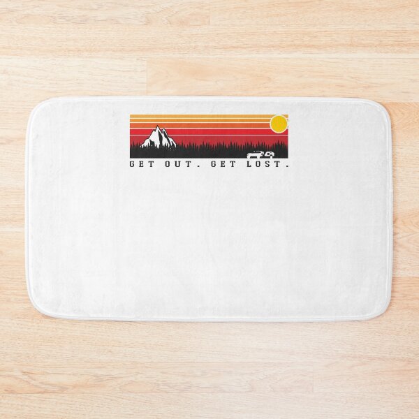 Item preview, 3rd Gen Mitsubishi Montero  Pajero and Trailer (Get out. Get Lost. Retro) designed and sold by gregg-chang.
