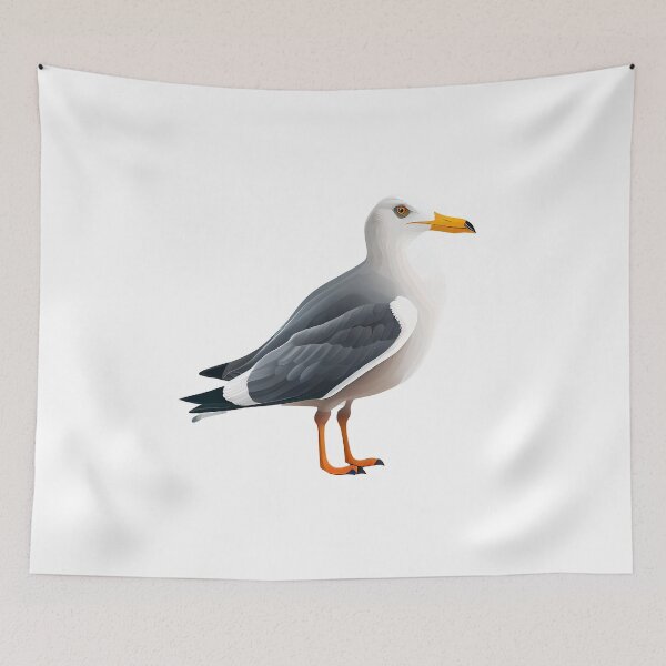 Item preview, A proud Seagull designed and sold by naturemenagerie.