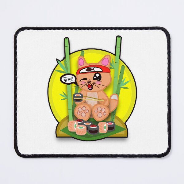 Item preview, Sushi Cute Cat designed and sold by Artbymike84.