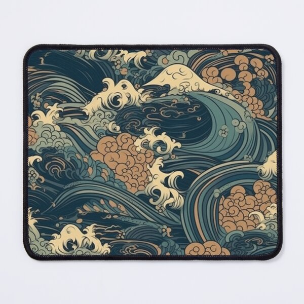 Item preview, Japanese Waves Pattern designed and sold by ReachingRoyalty.