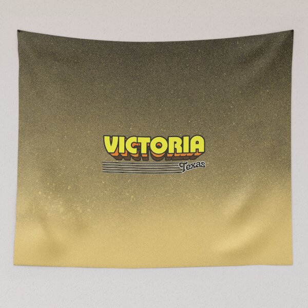 Item preview, Victoria, Texas | Retro Stripes designed and sold by retroready.