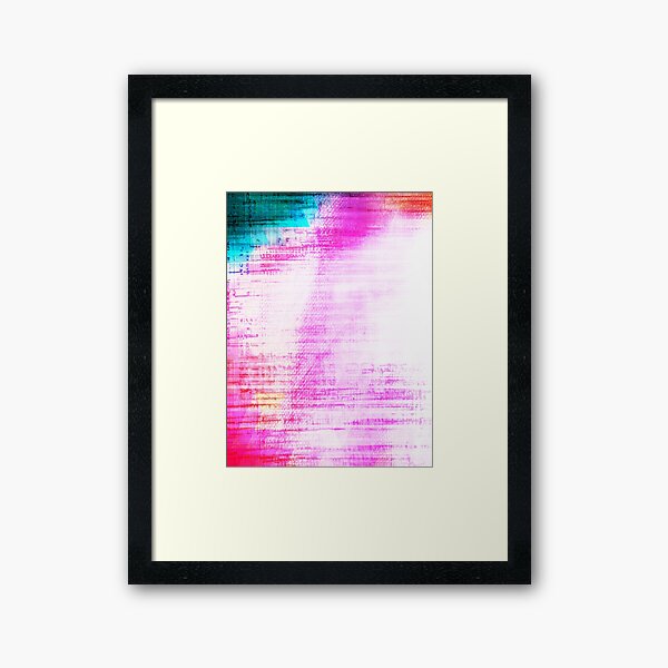 Look beyond the surface Framed Art Print