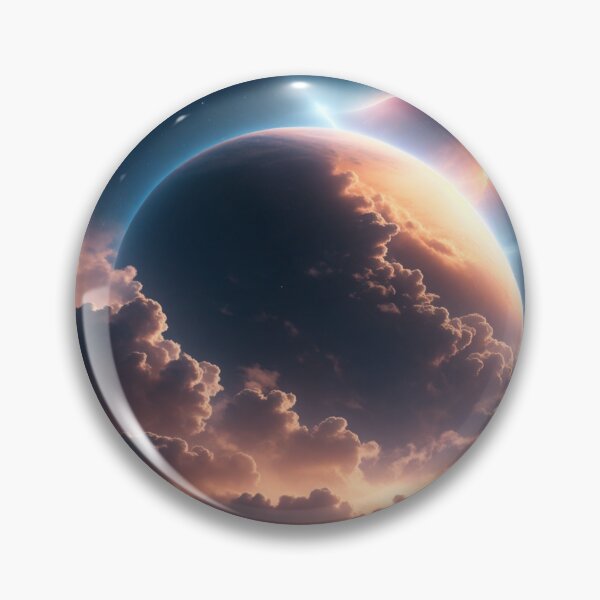 Item preview, Astral Enigma: The Swirling Atmosphere of a Remote World designed and sold by RedArtG09.