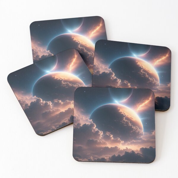 Item preview, Astral Enigma: The Swirling Atmosphere of a Remote World designed and sold by RedArtG09.