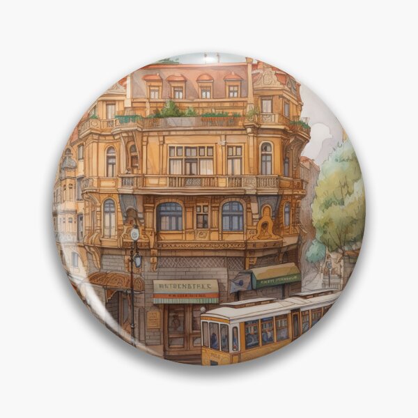 Item preview, Budapest city draw  designed and sold by ComicsFactory.