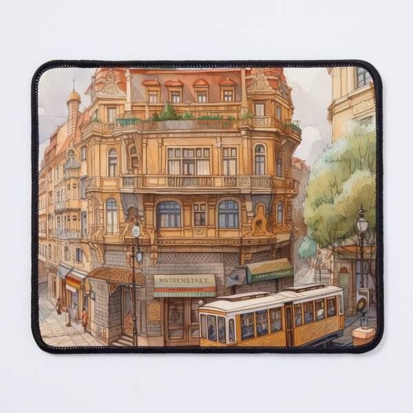 Item preview, Budapest city draw designed and sold by ComicsFactory.
