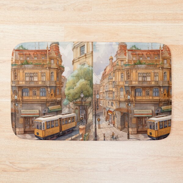 Item preview, Budapest city draw  designed and sold by ComicsFactory.