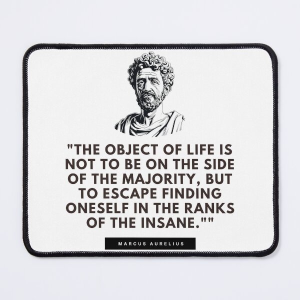 Item preview, The Object of Life - Marcus Aurelius designed and sold by The Stoic Sigma.