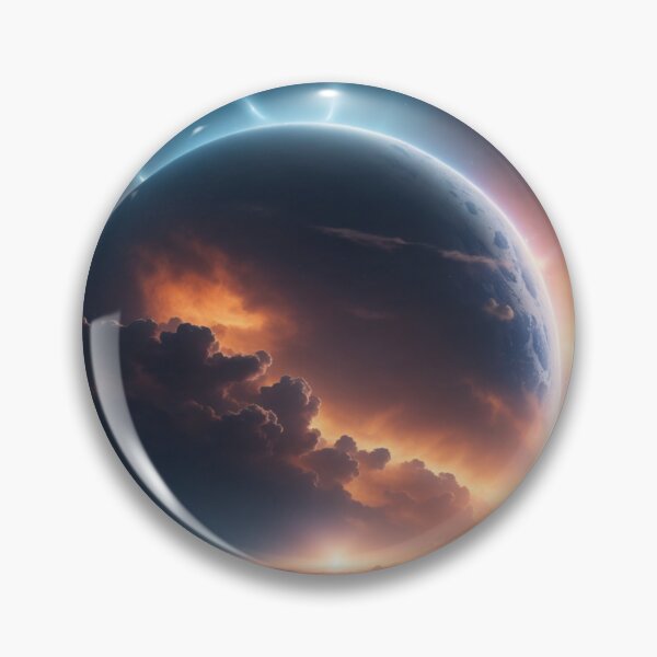 Item preview, Stellar Reverie: A Planet's Dance with Clouds and Stars designed and sold by RedArtG09.