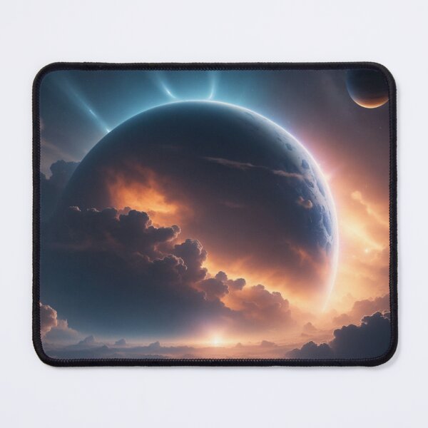 Item preview, Stellar Reverie: A Planet's Dance with Clouds and Stars designed and sold by RedArtG09.