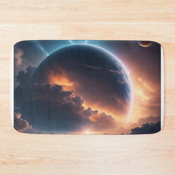 Item preview, Stellar Reverie: A Planet's Dance with Clouds and Stars designed and sold by RedArtG09.