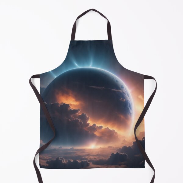 Item preview, Stellar Reverie: A Planet's Dance with Clouds and Stars designed and sold by RedArtG09.