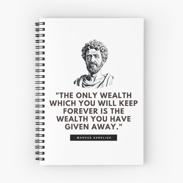 Item preview, Wealth - Marcus Aurelius  designed and sold by The Stoic Sigma.