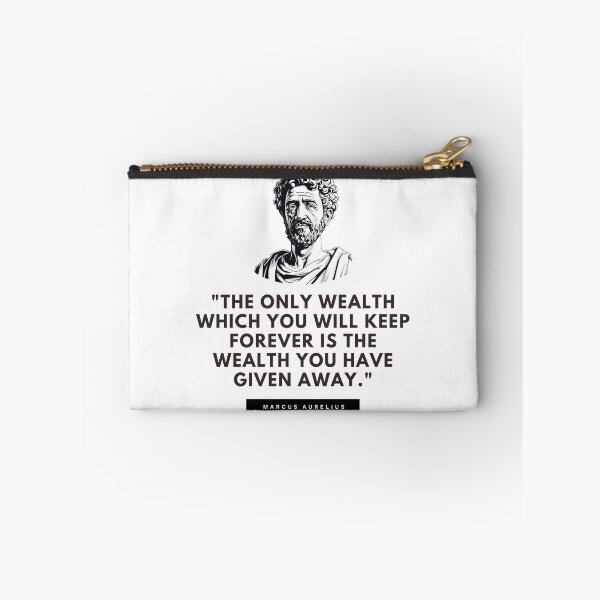 Item preview, Wealth - Marcus Aurelius  designed and sold by The Stoic Sigma.