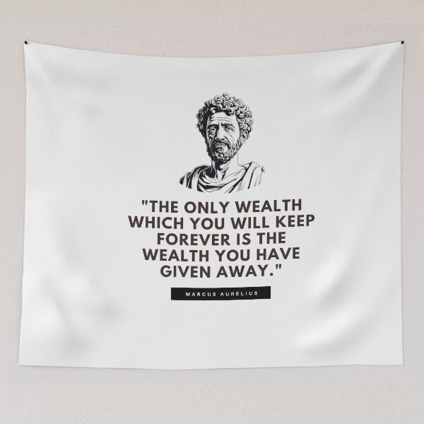 Item preview, Wealth - Marcus Aurelius  designed and sold by The Stoic Sigma.