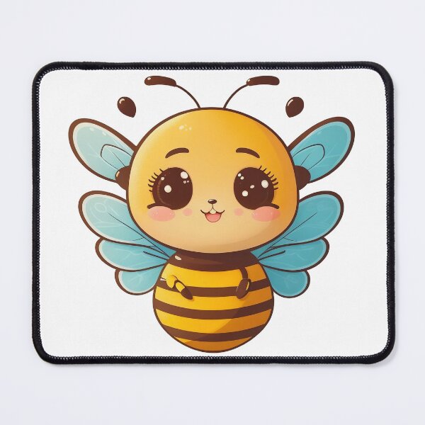 Item preview, Adorable cute Bee, big expressive eyes designed and sold by CoolPixels.
