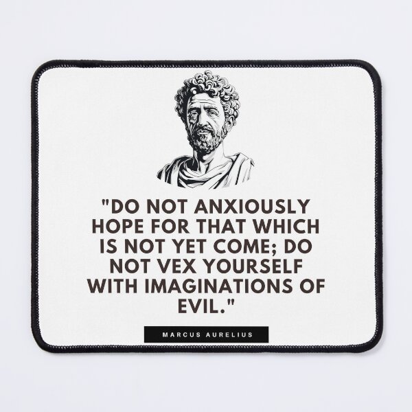 Item preview, Anxiety - Marcus Aurelius designed and sold by The Stoic Sigma.