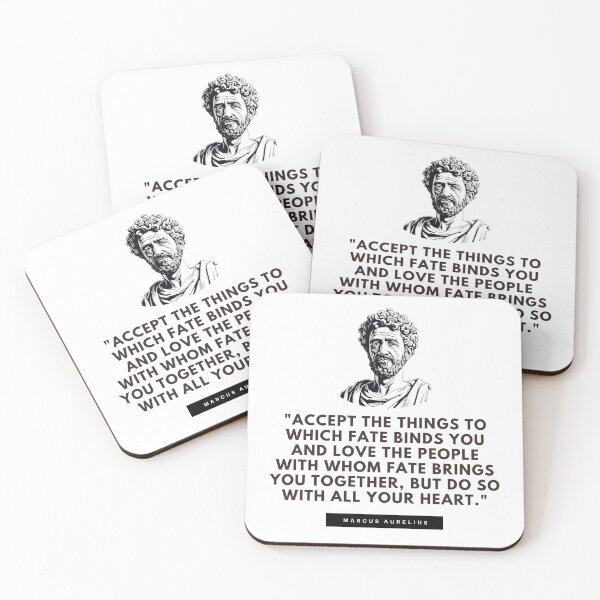 Item preview, Fate - Marcus Aurelius  designed and sold by The Stoic Sigma.