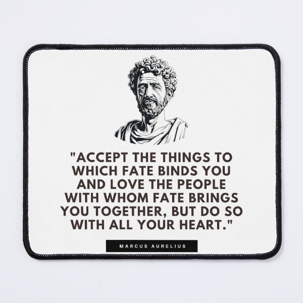 Item preview, Fate - Marcus Aurelius designed and sold by The Stoic Sigma.