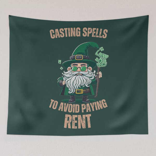 Item preview, The Money Wizard - Rent Paying designed and sold by YrtemmyS.