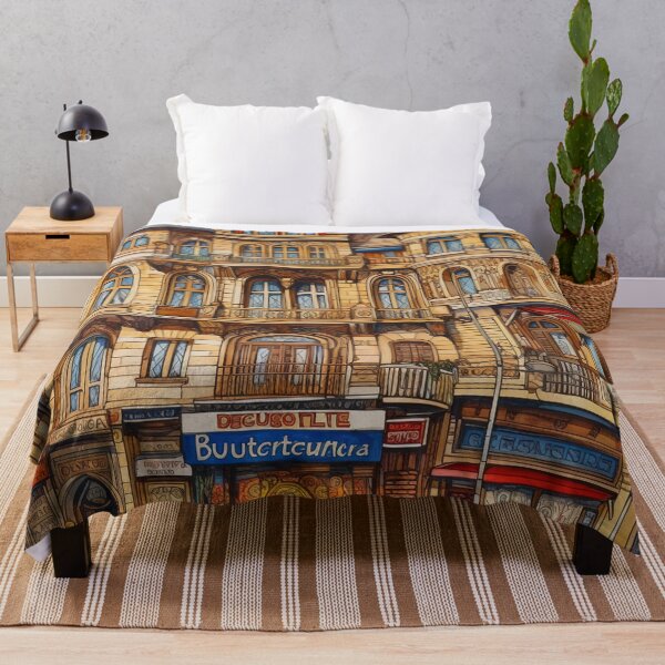 Item preview, Bucharest city draw designed and sold by ComicsFactory.