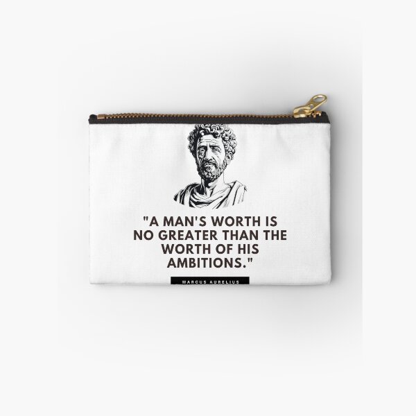 Item preview, A Man's Worth - Marcus Aurelius  designed and sold by The Stoic Sigma.