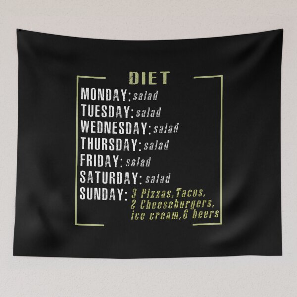 Item preview, Weekly Diet designed and sold by SmartStyle.