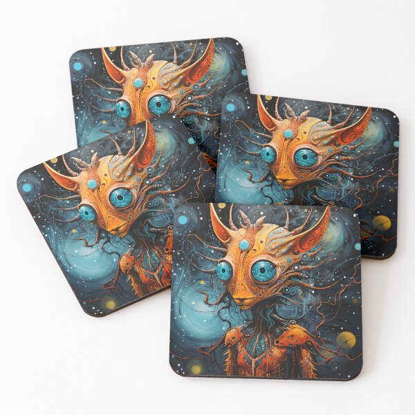 Item preview, Cute Alien 7 designed and sold by Red Witch Art.