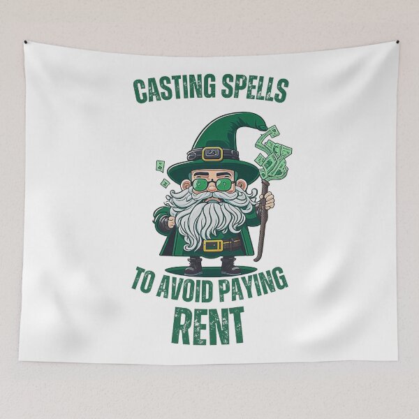 Item preview, The Money Wizard - Rent Paying designed and sold by YrtemmyS.