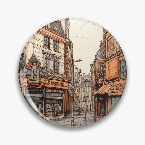 Item preview, Brussels city draw designed and sold by ComicsFactory.