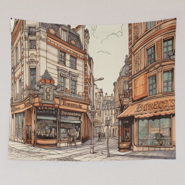 Item preview, Brussels city draw designed and sold by ComicsFactory.