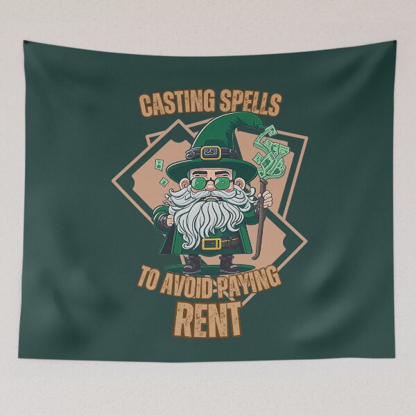 Item preview, The Money Wizard - Rent Paying designed and sold by YrtemmyS.