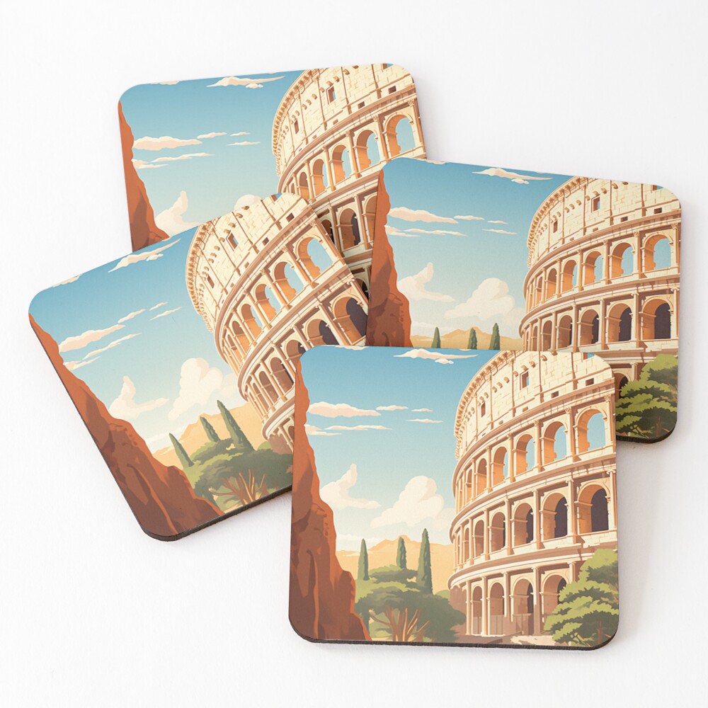 Item preview, Coasters (Set of 4) designed and sold by devath.
