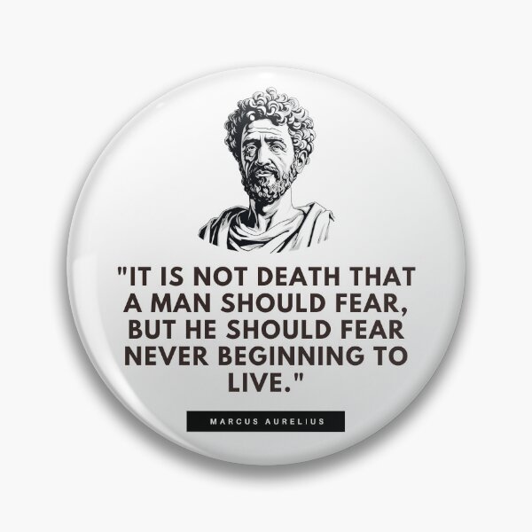 Item preview, Death & Living - Marcus Aurelius  designed and sold by The Stoic Sigma.