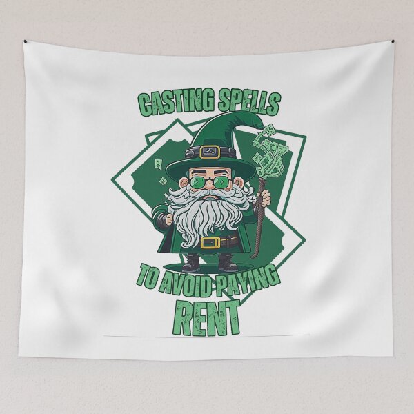 Item preview, The Money Wizard - Rent Paying designed and sold by YrtemmyS.